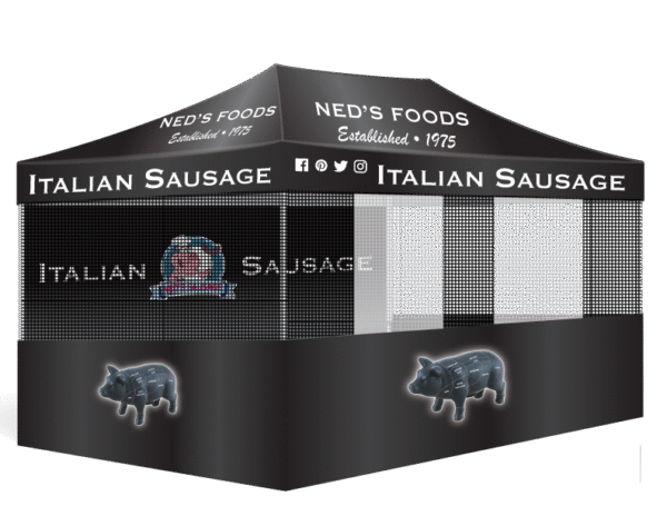 Food Service Wall - W/Graphics - Image 12
