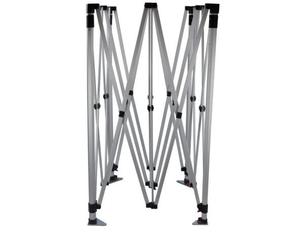 10x10 COMMERCIAL ALUMINUM FRAME (NO TOP) - Image 2